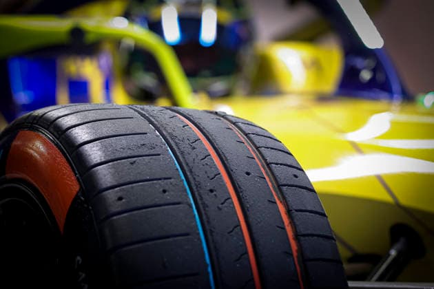 2025 FORMULA E MEXICO CITY ePRIX pneus, tyres, tyre detail during the the Mexico City Paulo ePrix, 2nd round of the 2025-26 ABB FIA Formula E World Championship, WM, Weltmeisterschaft on the Autodromo Hermanos Rodriguez from January 8 to 10, 2025 in Mexico City, Mexico - Mexico CityMexico  Copyright: xPauloxMariax