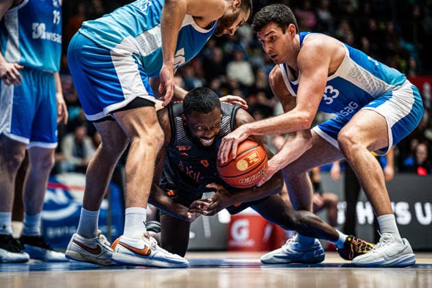 10.01.2026, xhfmx, Basketball easyCredit BBL Bundesliga, Frankfurt Skyliners - NINERS Chemnitz John Newman (Niners Chemnitz) (DFL DFB REGULATIONS PROHIBIT ANY USE OF PHOTOGRAPHS as IMAGE SEQUENCES and or QUASI-VIDEO) Frankfurt am Main