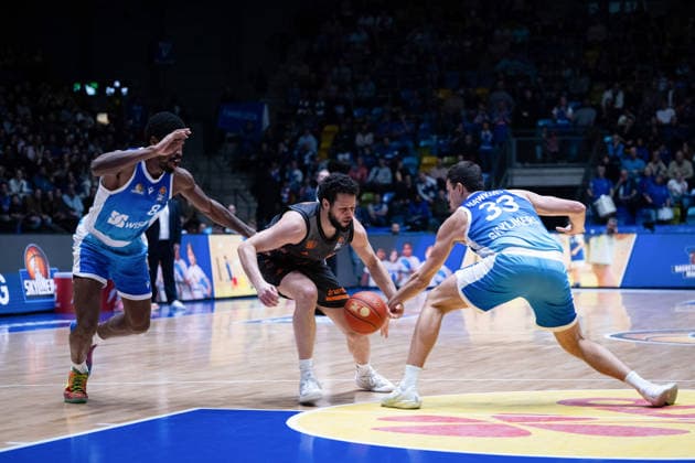 Ryan Hawkis (Skyliners Frankfurt, 33) GER, BBL, Skyliners Frankfurt vs. Niners Chemnitz, SV Basketball, 1. Bundesliga, 15 Spieltag, Saison 2025 2026 10.01.2026 Eibner-Pressefoto Attila Ziga GER, BBL, Skyliners Frankfurt vs. Niners Chemnitz, SV Basketball, 1. Bundesliga, 15 Spieltag, Saison 2025 2026 10.01.2026 Frankfurt am Main Copyright: xEibner-Pressefotox EP_AZA