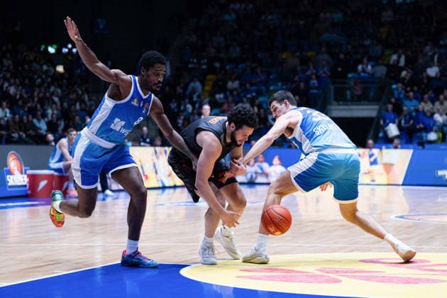Ryan Hawkis (Skyliners Frankfurt, 33) GER, BBL, Skyliners Frankfurt vs. Niners Chemnitz, SV Basketball, 1. Bundesliga, 15 Spieltag, Saison 2025 2026 10.01.2026 Eibner-Pressefoto Attila Ziga GER, BBL, Skyliners Frankfurt vs. Niners Chemnitz, SV Basketball, 1. Bundesliga, 15 Spieltag, Saison 2025 2026 10.01.2026 Frankfurt am Main Copyright: xEibner-Pressefotox EP_AZA