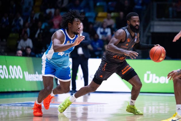 Corey Davis (Skyliners Frankfurt, 05) GER, BBL, Skyliners Frankfurt vs. Niners Chemnitz, SV Basketball, 1. Bundesliga, 15 Spieltag, Saison 2025 2026 10.01.2026 Eibner-Pressefoto Attila Ziga GER, BBL, Skyliners Frankfurt vs. Niners Chemnitz, SV Basketball, 1. Bundesliga, 15 Spieltag, Saison 2025 2026 10.01.2026 Frankfurt am Main Copyright: xEibner-Pressefotox EP_AZA