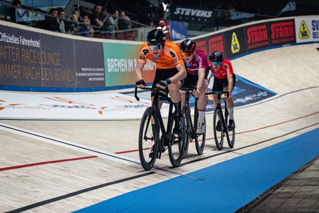 RANFFT Max: Sixdays Bremen 2026 Team 4 - RANFFT Max ( GER ) Querformat - quer - horizontal - Landscape - Event Veranstaltung: Sixdays Bremen 2026 - Category Kategorie: Cycling - Track cycling, Rad, Radsport, Bahnrad, Bahn Sixdays - U19 Men Juniors - Location Ort: Europe Germany - Bremen - ÖVB Arena - Discipline: Andy Kappes Cup - Distance: ... m - Date Datum: 10.01.2026 Saturday Day 2 -
