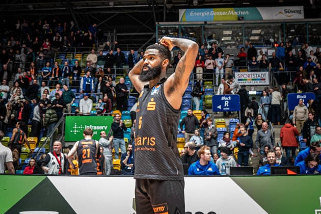 10.01.2026, xhfmx, Basketball easyCredit BBL Bundesliga, Frankfurt Skyliners - NINERS Chemnitz Corey Davis (Niners Chemnitz) (DFL DFB REGULATIONS PROHIBIT ANY USE OF PHOTOGRAPHS as IMAGE SEQUENCES and or QUASI-VIDEO) Frankfurt am Main