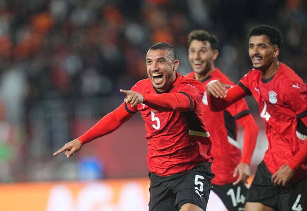 Ramy Hisham Abdelaziz Moustfa Rabia (Egypt) scores and celebrates his teams second goal during the Africa Cup Of Nations match between Ivory Coast and Egypt at Agadir Stadium on January 10, 2026 in Agadir, Morocco. (Photo by Thor Wegner DeFodi Images) - *** Ramy Hisham Abdelaziz Moustfa Rabia Egypt scores and celebrates his teams second goal during the Africa Cup Of Nations match between Ivory Coast and Egypt at Agadir Stadium on January 10, 2026 in Agadir, Morocco Photo by Thor Wegner DeFodi Images