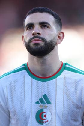Marrakech, Morocco - January 10: Rayan Ait-Nouri of Algeria national team, Nationalteam looks on, headshot, portrait during the Africa Cup Of Nations Quarter-final match between Algeria and Nigeria at Marrakesh Stadium on January 10, 2026 in Marrakech, Morocco Algeria v Nigeria - Quarter-final - Africa Cup Of Nations 2025 Copyright: xSFSIx