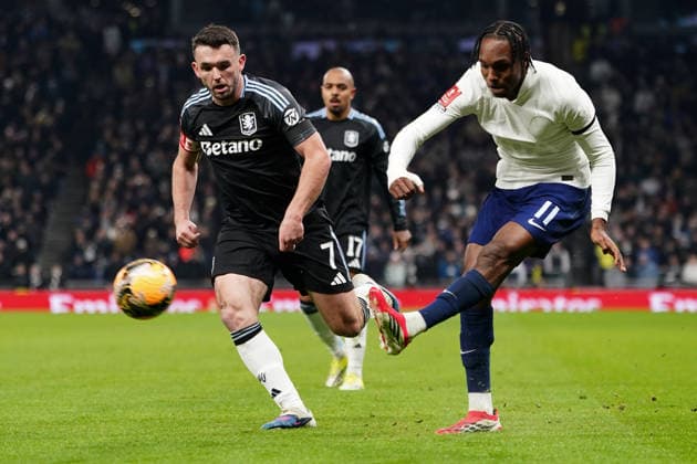 Emirates FA Cup Third Round Tottenham Hotspur v Aston Villa during the Emirates FA Cup Third Round match Tottenham Hotspur vs Aston Villa at Tottenham Hotspur Stadium, London, United Kingdom, 10th January 2026 (Photo by Harvey Murphy News Images) Copyright: xHarveyxMurphy NewsxImagesx