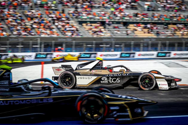 2025 FORMULA E MEXICO CITY ePRIX 13 DA COSTA Antonio Felix (prt), Jaguar TCS Racing, Jaguar I-Type 7, action during the the Mexico City Paulo ePrix, 2nd round of the 2025-26 ABB FIA Formula E World Championship, WM, Weltmeisterschaft on the Autodromo Hermanos Rodriguez from January 8 to 10, 2025 in Mexico City, Mexico - Mexico CityMexico  Copyright: xPauloxMariax