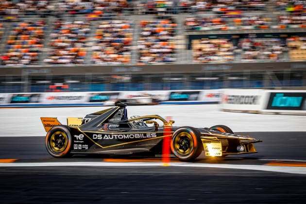 2025 FORMULA E MEXICO CITY ePRIX 77 BARNARD Taylor (gbr), DS Penske, DS E-Tense FE25, action during the the Mexico City Paulo ePrix, 2nd round of the 2025-26 ABB FIA Formula E World Championship, WM, Weltmeisterschaft on the Autodromo Hermanos Rodriguez from January 8 to 10, 2025 in Mexico City, Mexico - Mexico CityMexico  Copyright: xPauloxMariax