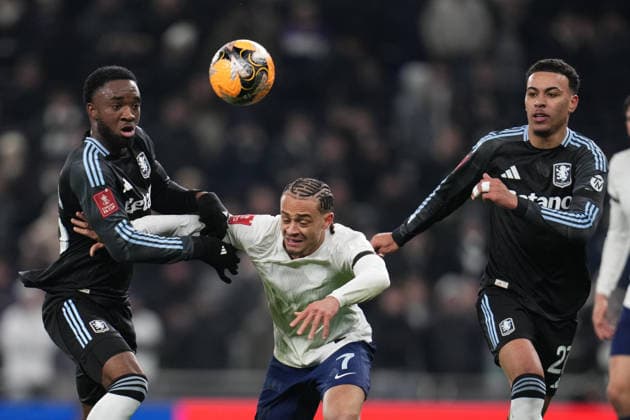 Emirates FA Cup Third Round Tottenham Hotspur v Aston Villa during the Emirates FA Cup Third Round match Tottenham Hotspur vs Aston Villa at Tottenham Hotspur Stadium, London, United Kingdom, 10th January 2026 (Photo by Harvey Murphy News Images) Copyright: xHarveyxMurphy NewsxImagesx