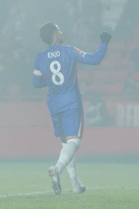 Charlton Athletic v Chelsea, Emirates FA Cup Enzo Fernandez of Chelsea celebrating his goal to make it 1-5 during the Charlton Athletic v Chelsea Emirates FA Cup Third Round match at The Valley, London, England on 10 January 2026 Credit: Dylan Hepworth Every Second Media Editorial use only. All images are copyright Every Second Media Limited. No images may be reproduced without prior permission. All rights reserved. Premier League and Football League images are subject to licensing agreements with Football DataCo Limited. see https: www.football-dataco.com Copyright: xIMAGO EveryxSecondxMediax ESM-1744-0153 DylanxHepworthx xEveryxSecondxMediax
