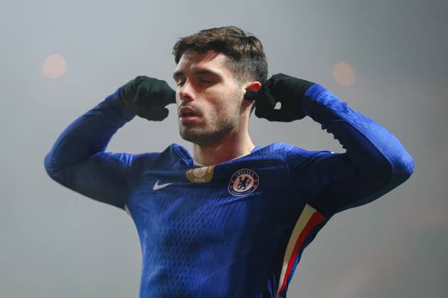 Pedro Neto of Chelsea celebrates after scoring a goal during the FA Cup match between Charlton Athletic and Chelsea at The Valley in London, England (Photo by Alexander Canillas Sports Press Photo) Copyright: xAlexanderxCanillas SPPx Sportspressphoto_SPR80592
