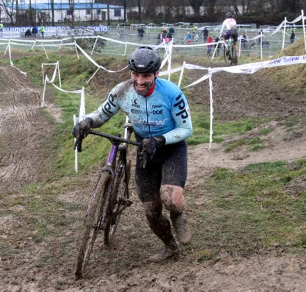 lsb - Radsport - Cyclo Cross - Deutsche Meisterschaften in Bensheim - 10. und 11.01.2026 - Saison 2025-2026 - Bensheim v. l. Vincent Kirste SSG Bensheim Aktion, Einzelbild, -