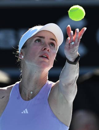 Ukraine™s Elina Svitolina during her singles final at the ASB Classic Women™s WTA250 tennis tournament at Manuka Doctor Arena, Auckland,New Zealand. Sunday 11 January 2026. Photo: Andrew Cornaga z Auckland New Zealand Copyright: xAndrewxCornaga x