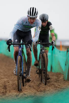 2026 Lloyds National Cyclo-cross Championships Picture by Olly Hassell SWpix.com - 11 01 2026 - Cycling - 2026 Lloyds National Cyclo-Cross Championships - Junior Open, Gypsies Green, South Shields, England, Milo Wills (Trinity Racing Cross) Copyright: x xSWpix.comx(t axPhotographyxHubxLtd)xAlexxWhitehead SWpix.comx SWP-3159-0269