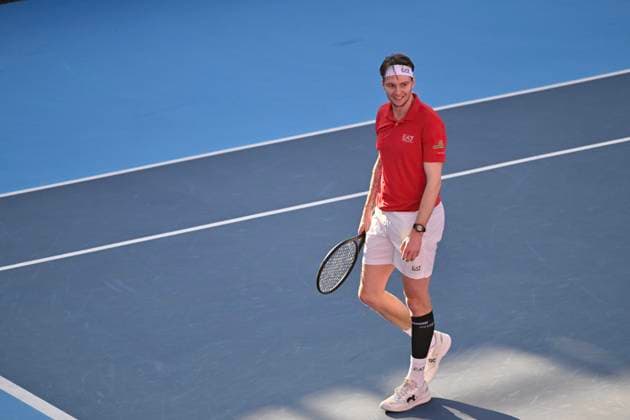 Hong Kong Tennis Open(ATP250) - Day 8 Alexander Bublik, a Kazakhstan tennis player, during a match at the Hong Kong Tennis Open(ATP250) on January 11, 2026 in Hong Kong. (Photo by Kobe Li Nexpher Images) Hong Kong