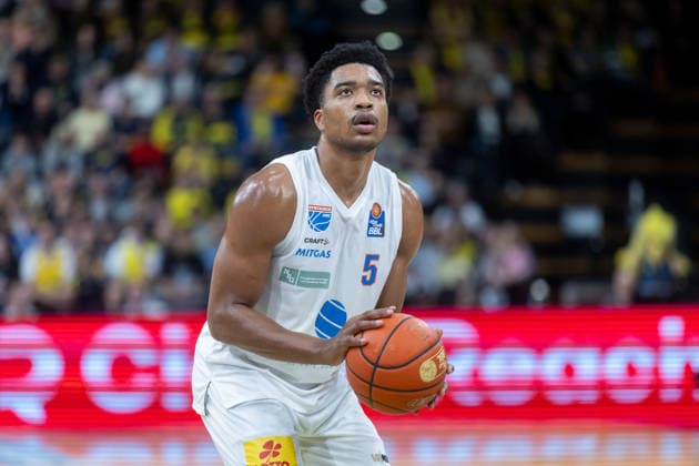 Oldenburg, Niedersachsen, DEU, 10.01.2026, Marcus Foster (Syntainics MBC). EWE Baskets Oldenburg vs. Syntainics MBC. Basketball. 1. Basketball-Bundesliga Saison 2025 2026, 15. Spieltag, Grosse EWE Arena. EWE Baskets Oldenburg vs. Syntainics MBC