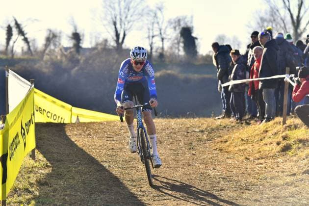 CICLISMO - Ciclocross - Campionati Italiani Ciclocross Stefano Viezzi (ITA ALPECIN DECEUNINCK) during Campionati Italiani Ciclocross, Cyclocross race in Brugherio, Italy, January 11 2026 Brugherio Italy  Copyright: xIPAxSport ABACAx