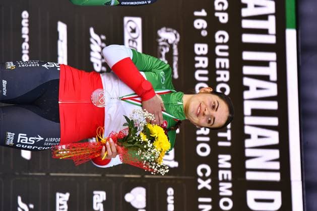 Elisa Ferri (ITA FAS AIRPORT SERVICES) during Campionati Italiani Ciclocross, Cyclocross race in Brugherio, Italy, January 11 2026  Copyright: xDavidexVaninetti IPAxSportx xipa-agency.netx xx IPA_69929143 IPA_Agency_IPA69929143