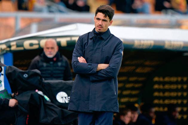 CALCIO - Serie A - US Lecce vs Parma Calcio coach Carlos Cuesta of Parma Calcio during US Lecce vs Parma Calcio, Italian soccer Serie A match in Lecce, Italy, January 11 2026 Lecce Italy  Copyright: xIPAxSport ABACAx