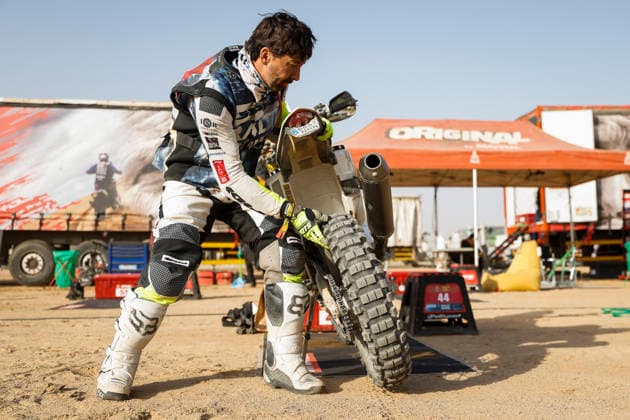 DAKAR 2026 - STAGE 7 PEDRO SUBIRATS Josep (esp), RallyBikes - PedregÃ Team, Rieju, Rallye 2, FIM W2RC, portrait during the Stage 7 of the Dakar 2026, on January 11, 2026 between Riyadh and Wadi Ad-Dawasir, Saudi Arabia - Wadi Ad-DawasirSaudi Arabia  Copyright: xJULIENxDELFOSSEx