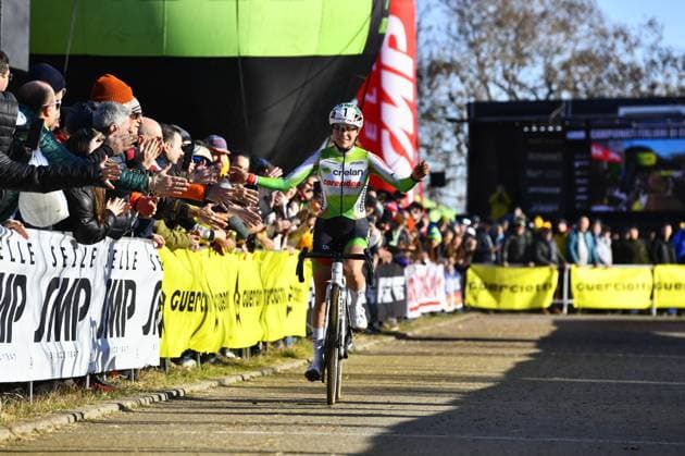 CICLISMO - Ciclocross - Campionati Italiani Ciclocross Sara Casasola (ITA CRELAN-CORENDON) during Campionati Italiani Ciclocross, Cyclocross race in Brugherio, Italy, January 11 2026 Brugherio Italy  Copyright: xIPAxSport ABACAx