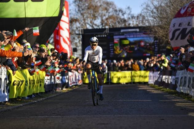 Gioele Bertolini (ita) during Campionati Italiani Ciclocross, Cyclocross race in Brugherio, Italy, January 11 2026  Copyright: xDavidexVaninetti IPAxSportx xipa-agency.netx xx IPA_69937585 IPA_Agency_IPA69937585