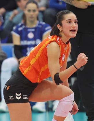 Stuttgart , Volleyball Bundesliga Allianz MTV Stuttgart vs. ETV Hamburger Volksbank Volleys , Fabiana Mottis ( Stuttgart )
