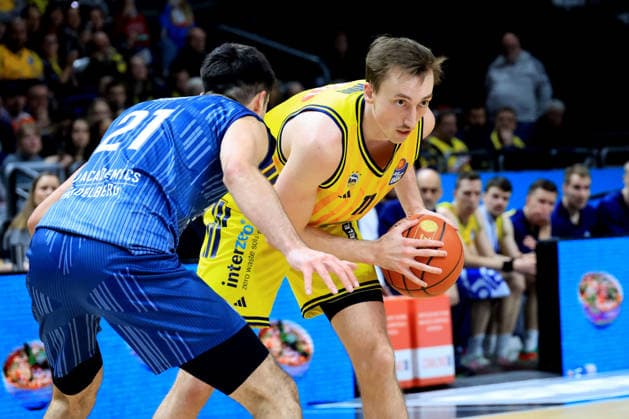 DEU, easyCredit BBL, ALBA vs. MLP Academics Heidelberg, 11.01.2026, Uber-Arena, Berlin, DEU, easyCredit BBL, ALBA vs. MLP Academics Heidelberg, im Bild Moses Wood (ALBA Berlin 11), h21