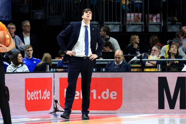 DEU, easyCredit BBL, ALBA vs. MLP Academics Heidelberg, 11.01.2026, Uber-Arena, Berlin, DEU, easyCredit BBL, ALBA vs. MLP Academics Heidelberg, im Bild CHEFTRAINER Pedro Calles (ALBA Berlin)