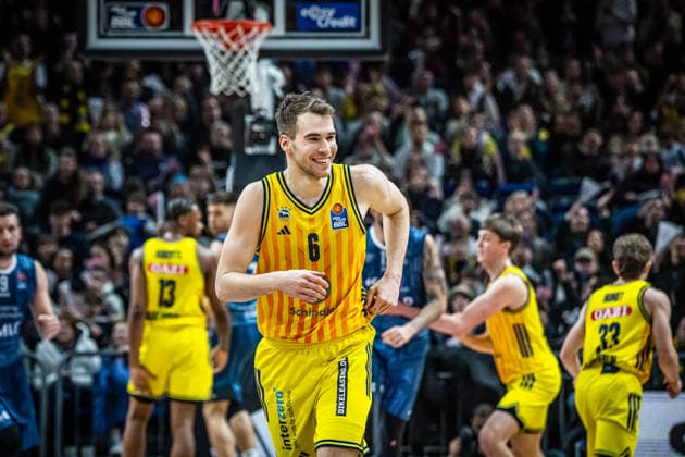 Basketball Berlin 11.01.2026 Saison 2025 2026 EasyCredit BBL 1. Bundesliga Männer, Herren Alba Berlin - MLP Academics Heidelberg Malte Delow (Alba Berlin, No.06)