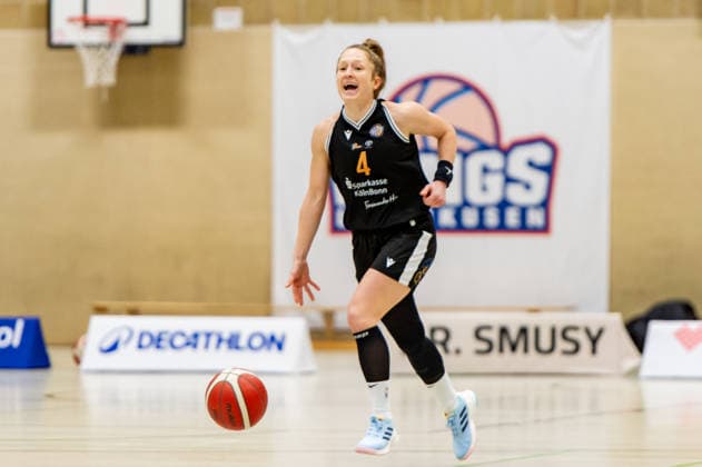 Nicola Happel (Talents BonnRhöndorf,No.04) DEU, Leverkusen, 11.01.2026 Basketball, Damen 2.Bundesliga Nord, 14. Spieltag, Wings Leverkusen - Talents BonnRhöndorf
