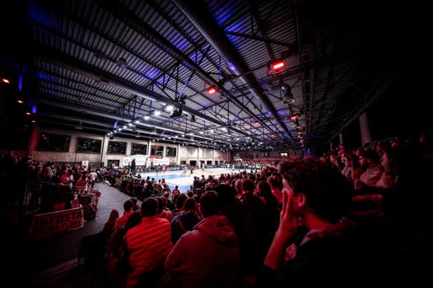 Barmer 2. Basketball Bundesliga ProA: Rheinstars Koeln vs. BBC Bayreuth, 11.01.26 Köln, 11.01.26 - Impressionen aus der ausverkauften Halle während des Spiels der Barmer 2. Basketball Bundesliga ProA: Rheinstars Koeln vs. BBC Bayreuth in der Motor World in Köln. Copyright: xBEAUTIFULxSPORTS AxelxKohringx