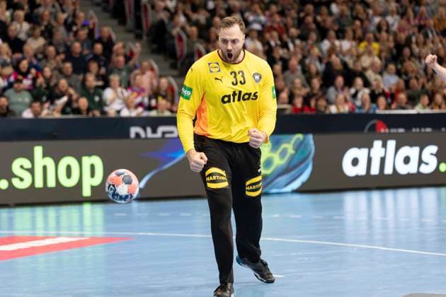Men s Handball International: Germany vs. Croatia, 11.01.2026 HANNOVER, GERMANY - JANUARY 11: Andreas Wolff ( 33 Germany) during the match between Men s Handball International: Germany vs. Croatia at ZAG Arena on January 11, 2026 in Hannover, Germany. Copyright: xBEAUTIFULxSPORTS KennyxBeelex