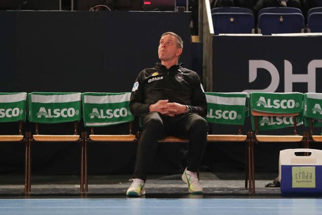 11.01.2026, xgox, Handball, Länderspiel, Deutschland - Kroatien v.l. Alfred Gislason (Deutschland, Trainer) Hannover