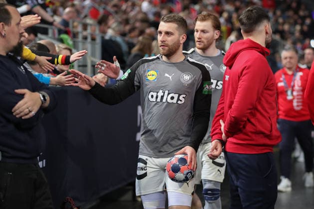 11.01.2026, xgox, Handball, Länderspiel, Deutschland - Kroatien v.l. Lukas Mertens (Deutschland, 36) Hannover