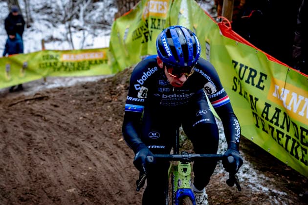 Lars van der Haar - BALOISE VERZEKERINGEN - HET POETSBUREAU LIONS during the Nederlands Kampioenschap Veldrijden 2026 in HUIJBERGEN, Netherlands on 11 January 2026, (photo by Caroline van Leusden EYE4images DeFodi Images) -