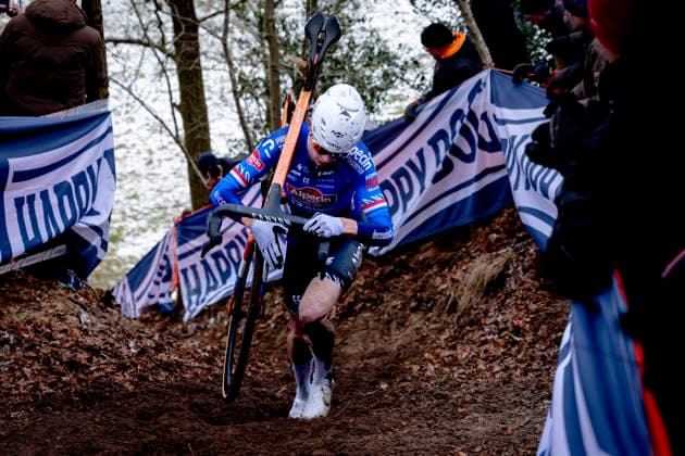 Tibor Del Grosso - ALPECIN-DECEUNINCK during the Nederlands Kampioenschap Veldrijden 2026 in HUIJBERGEN, Netherlands on 11 January 2026, (photo by Caroline van Leusden EYE4images DeFodi Images) -