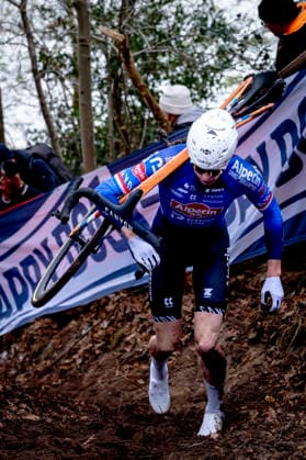 Tibor Del Grosso - ALPECIN-DECEUNINCK during the Nederlands Kampioenschap Veldrijden 2026 in HUIJBERGEN, Netherlands on 11 January 2026, (photo by Caroline van Leusden EYE4images DeFodi Images) -