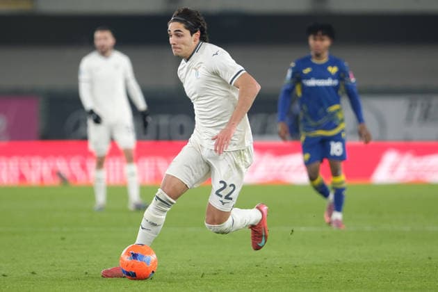 Hellas Verona FC v SS Lazio - Serie A Matteo Cancellieri of SS Lazio plays during the soccer match between Hellas Verona FC and SS Lazio, MD20 of Serie A Enilive Italian soccer championship 2025 2026 at Marcantonio Bentegodi Stadium in Verona, Italy, on January 11, 2026. Verona Italy  Copyright: xRobertoxTommasinix originalFilename:tommasini-hellasve260111_npIX4.jpg