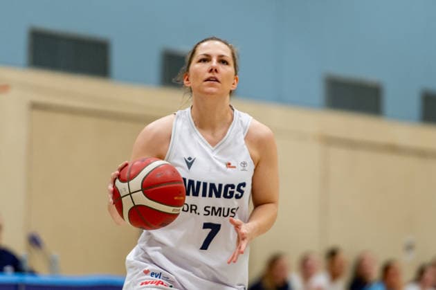 Lisa Arz (Wings Leverkusen,No.07) DEU, Leverkusen, 11.01.2026 Basketball, Damen 2.Bundesliga Nord, 14. Spieltag, Wings Leverkusen - Talents BonnRhöndorf