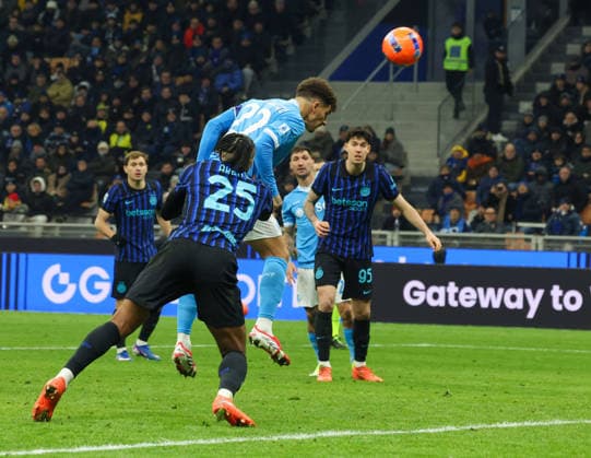 Serie A football match - 2025 26 Inter vs Napoli Giovanni Di Lorenzo (capitano) of SSC Napoli During the football match on January 11, 2026, valid for the Italian Serie A - 2025 26 championship in Milan at the San Siro Stadium between FC Inter Milan vs. SSC Napoli In the photo: MILANO Stadio San Siro Lombardia ITALIA Copyright: xFABIOxSASSOxFabioxSassox Internazionale Milano Napoli2026_01_11Fabio Sasso3358