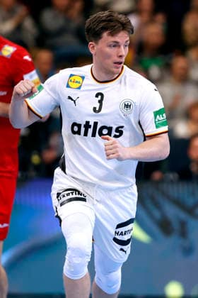 LICHTLEIN Nils Team Deutschland DHB Handball Laenderspiel Deutschland - Kroatien am 11.01.2026 in Hanover in der ZAG Arena Copyright: xLacixPerenyix