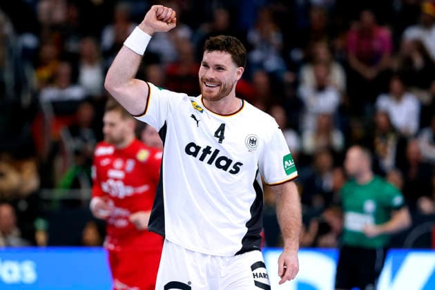 GOLLA Johannes Kapitaen Team Deutschland DHB Handball Laenderspiel Deutschland - Kroatien am 11.01.2026 in Hanover in der ZAG Arena Copyright: xLacixPerenyix