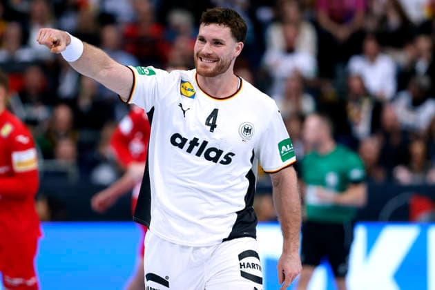 GOLLA Johannes Kapitaen Team Deutschland DHB Handball Laenderspiel Deutschland - Kroatien am 11.01.2026 in Hanover in der ZAG Arena Copyright: xLacixPerenyix