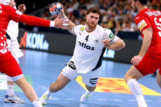 GOLLA Johannes Team Deutschland DHB Handball Laenderspiel Deutschland - Kroatien am 11.01.2026 in Hanover in der ZAG Arena Copyright: xLacixPerenyix