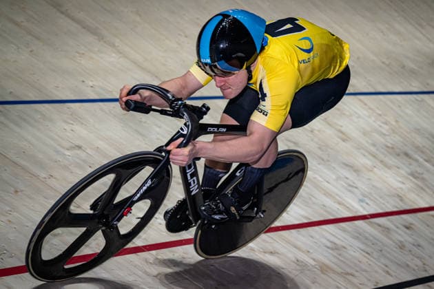 GILL Archie: Sixdays Bremen 2026 Team 4 - VELO TRACK - GILL Archie ( GBR ) Querformat - quer - horizontal - Landscape - Event Veranstaltung: Sixdays Bremen 2026 - Category Kategorie: Cycling - Track cycling, Rad, Radsport, Bahnrad, Bahn Sixdays - Elite Men - Location Ort: Europe Germany - Bremen - ÖVB Arena - Discipline: Sprint - Distance: 200 m - Date Datum: 11.01.2026 Sunday Day 3 -