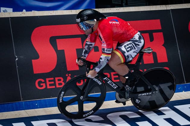 FÖRSTEMANN Robert: Sixdays Bremen 2026 Team 1 - BOBRINK - FÖRSTEMANN Robert ( GER ) Querformat - quer - horizontal - Landscape - Event Veranstaltung: Sixdays Bremen 2026 - Category Kategorie: Cycling - Track cycling, Rad, Radsport, Bahnrad, Bahn Sixdays - Elite Men - Location Ort: Europe Germany - Bremen - ÖVB Arena - Discipline: Sprint - Distance: 200 m - Date Datum: 11.01.2026 Sunday Day 3 -