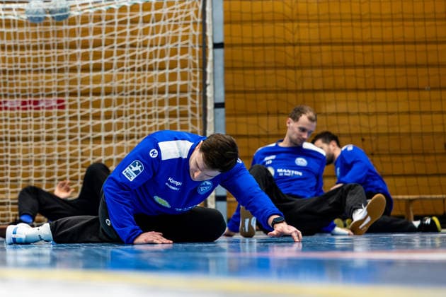 12.01.2026, GER, Handball, Maenner, Saison 25 26, Daikin 1.Bl, ThSV Eisenach Trainingsauftakt 2026 Der ThSV Eisenach steigt nach dem Jahreswechsel wieder in das Training ein. im Bild Jonas Frühbote 99817 Eisenach Werner-Assmann-Halle Am Sportp Thueringen Deutschland