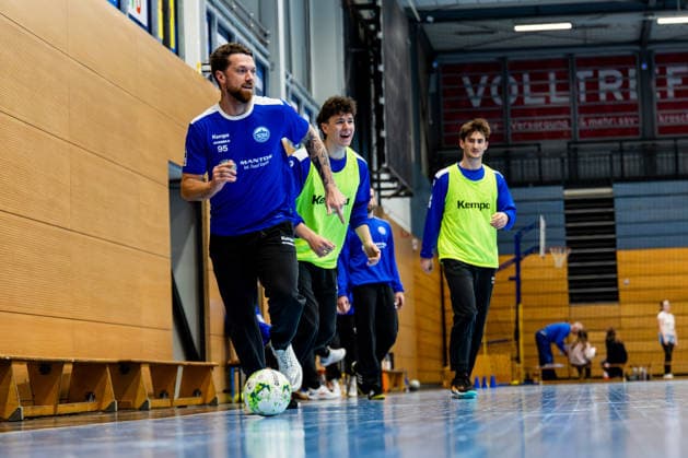 12.01.2026, GER, Handball, Maenner, Saison 25 26, Daikin 1.Bl, ThSV Eisenach Trainingsauftakt 2026 Der ThSV Eisenach steigt nach dem Jahreswechsel wieder in das Training ein. im Bild Alexander Saul (ThSV Eisenach,95) 99817 Eisenach Werner-Assmann-Halle Am Sportp Thueringen Deutschland