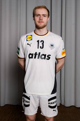 Hannover: Handball - EM 2026 - Deutschland - Pressekonferenz Matthes Langhoff (Deutschland) Portrait Gesicht Hannover Deutschland